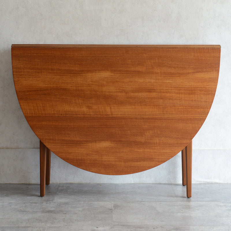 60S ゲートレッグ エクステンション ダイニングテーブル 25(オーバル）