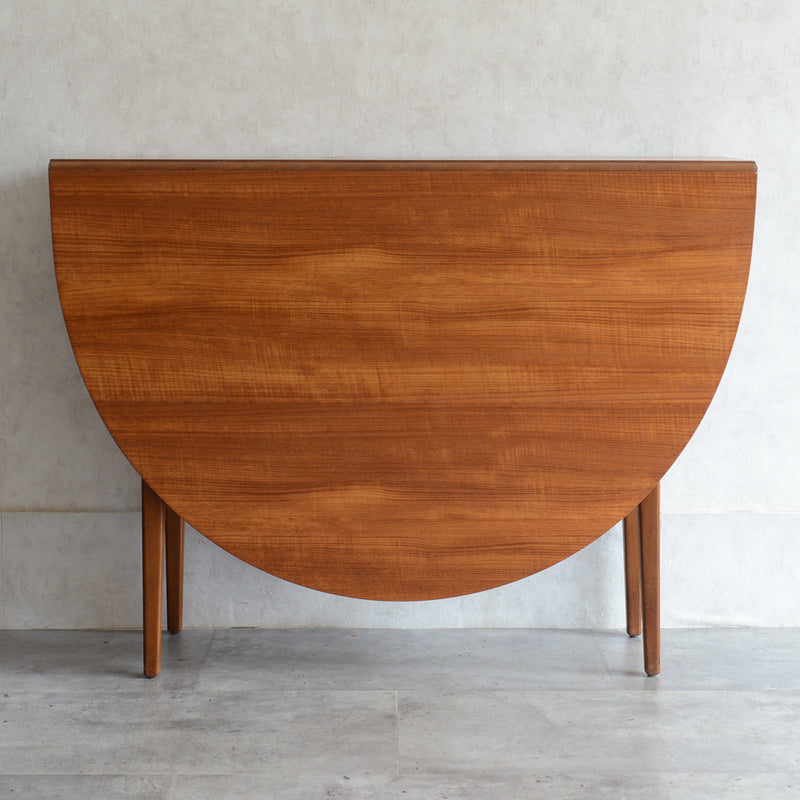 60S ゲートレッグ エクステンション ダイニングテーブル 25(オーバル）