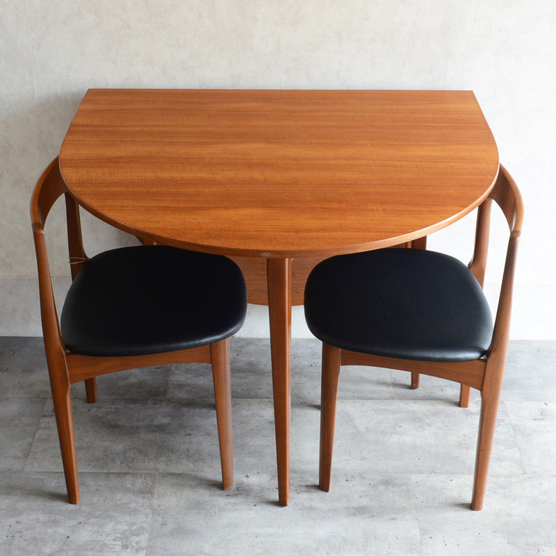 60S ゲートレッグ エクステンション ダイニングテーブル 25(オーバル）