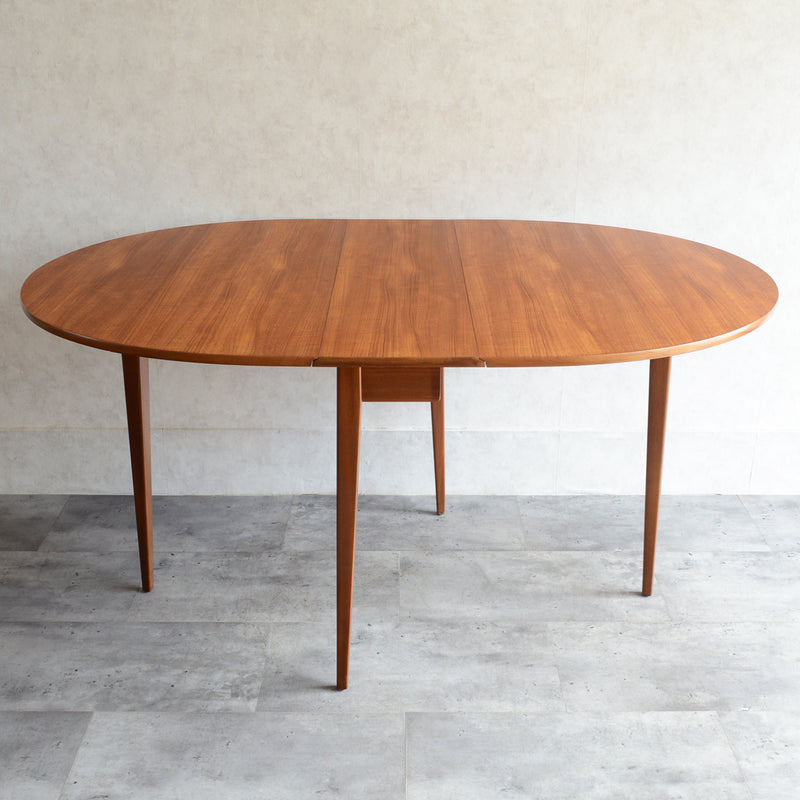 60S ゲートレッグ エクステンション ダイニングテーブル 25(オーバル）