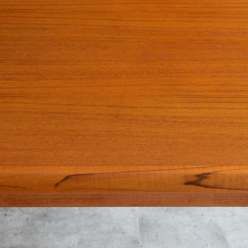 T様見学ご予約品　デンマーク エクステンション ダイニングテーブル 02(レクタングル・天板剥離再塗装済)