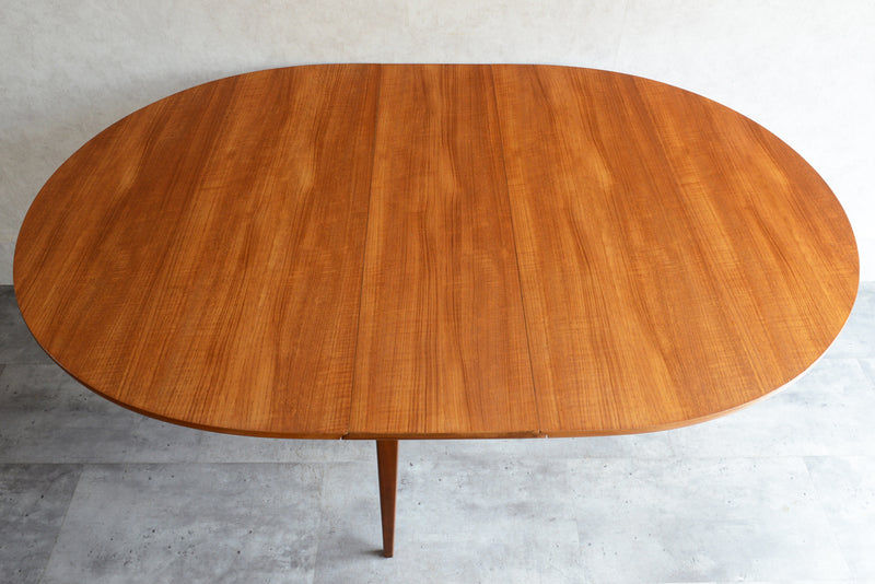 60S ゲートレッグ エクステンション ダイニングテーブル 25(オーバル）