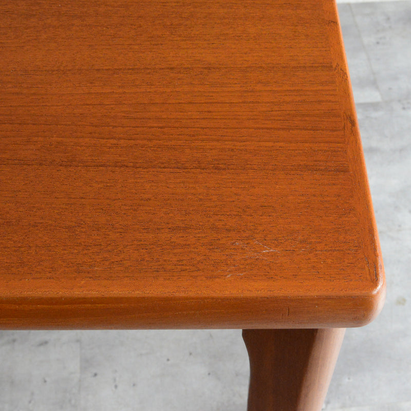 T様見学ご予約品　デンマーク エクステンション ダイニングテーブル 02(レクタングル・天板剥離再塗装済)