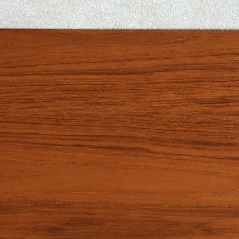 デンマーク ヴィンテージ チーク 2段シェルフ6-32（木扉付）