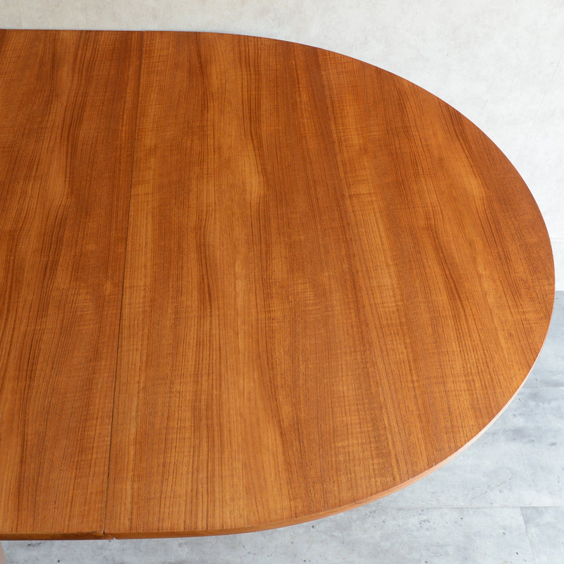 60S ゲートレッグ エクステンション ダイニングテーブル 25(オーバル）