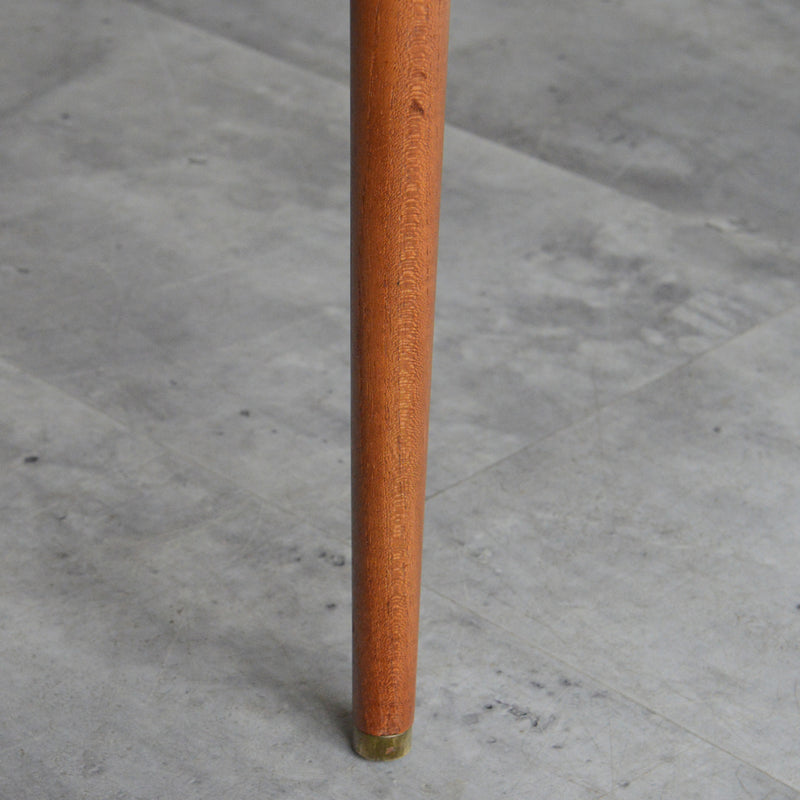 デンマークヴィンテージ　チーク ソーイングテーブル5-176