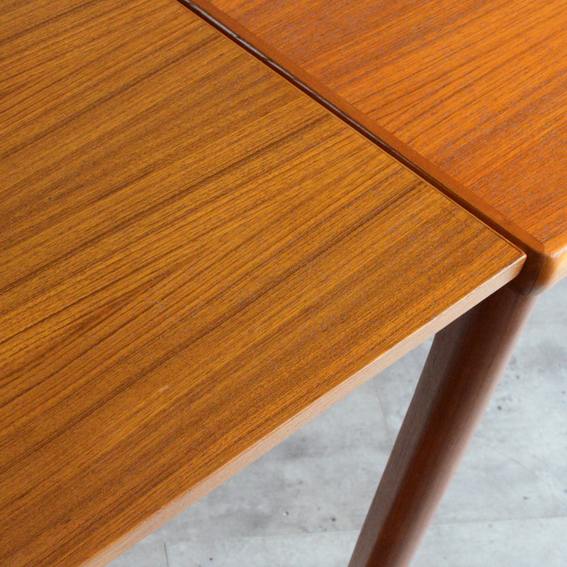 T様見学ご予約品　デンマーク エクステンション ダイニングテーブル 02(レクタングル・天板剥離再塗装済)