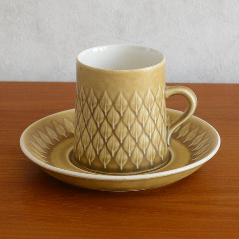 クイストゴー レリーフ カップ＆ソーサー 6-53 Jens.H.Quistgaard