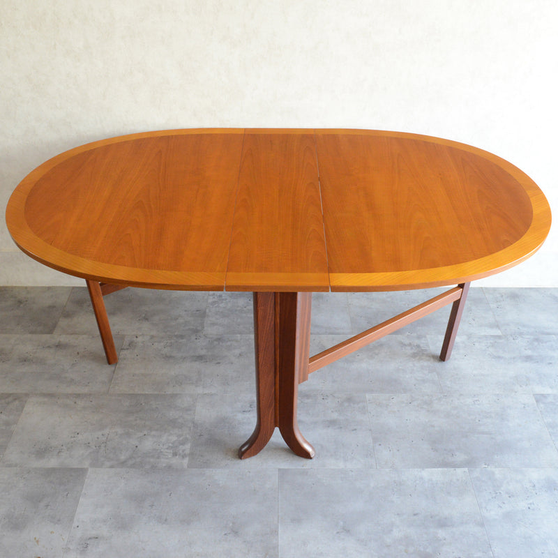 Parker Knoll (Nathan) ゲートレッグ ダイニングテーブル 11 (オーバル）