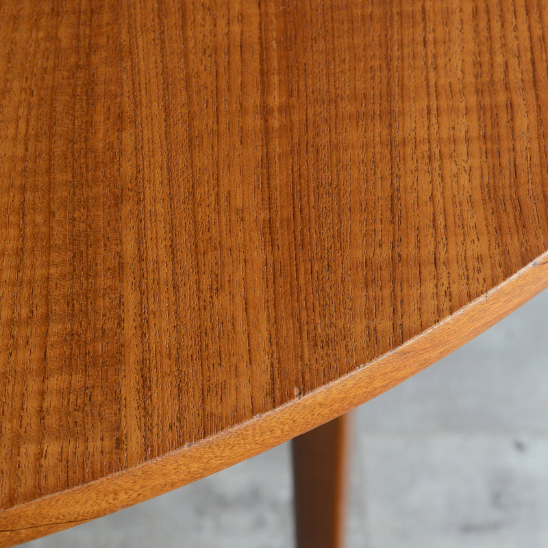 60S ゲートレッグ エクステンション ダイニングテーブル 25(オーバル）