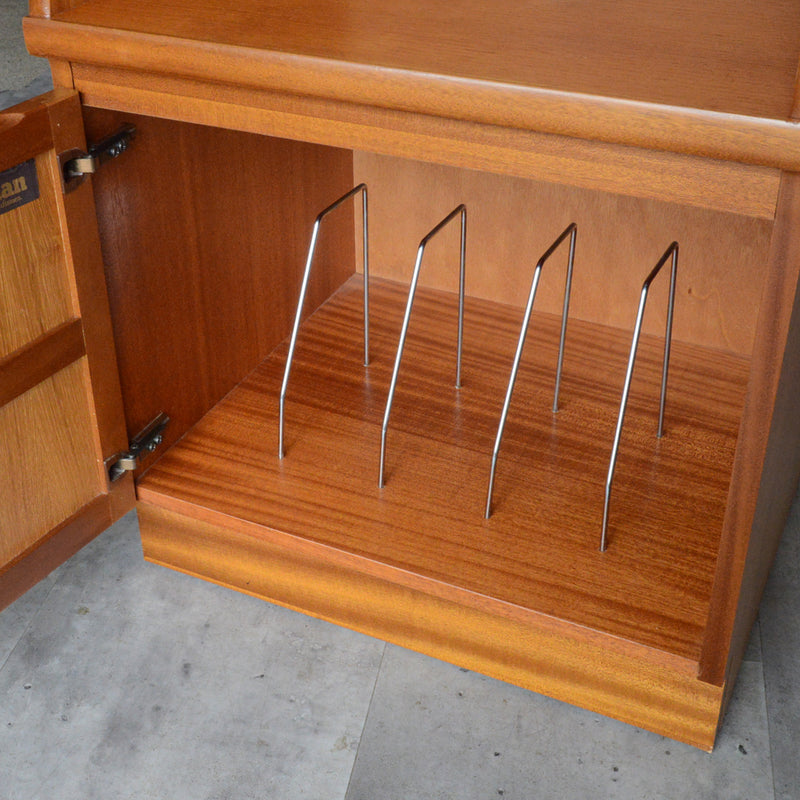 Nathan ネイサン オーディオラック/レコードキャビネット95 (天板隔離再塗装済）