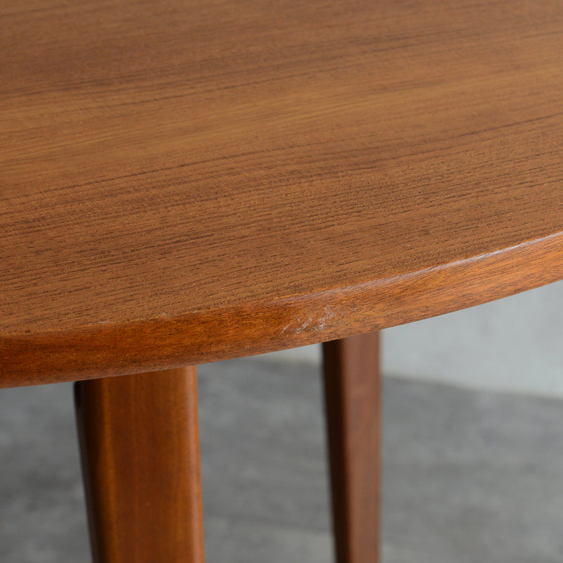 60S ゲートレッグ エクステンション ダイニングテーブル 25(オーバル）