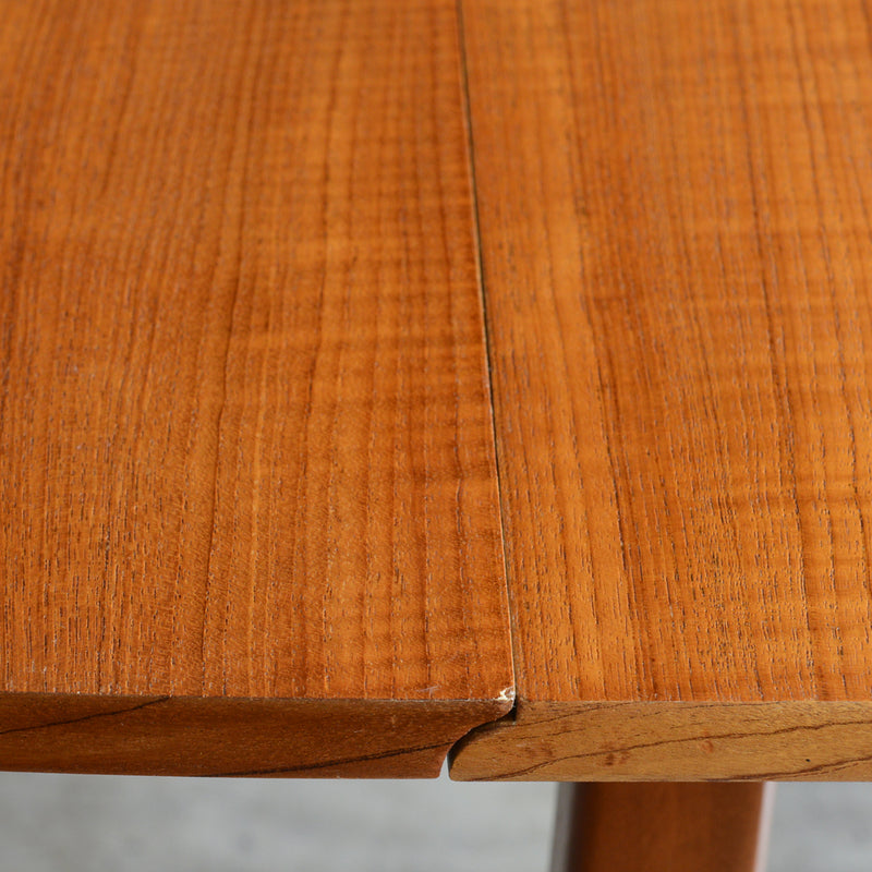 60S ゲートレッグ エクステンション ダイニングテーブル 25(オーバル）