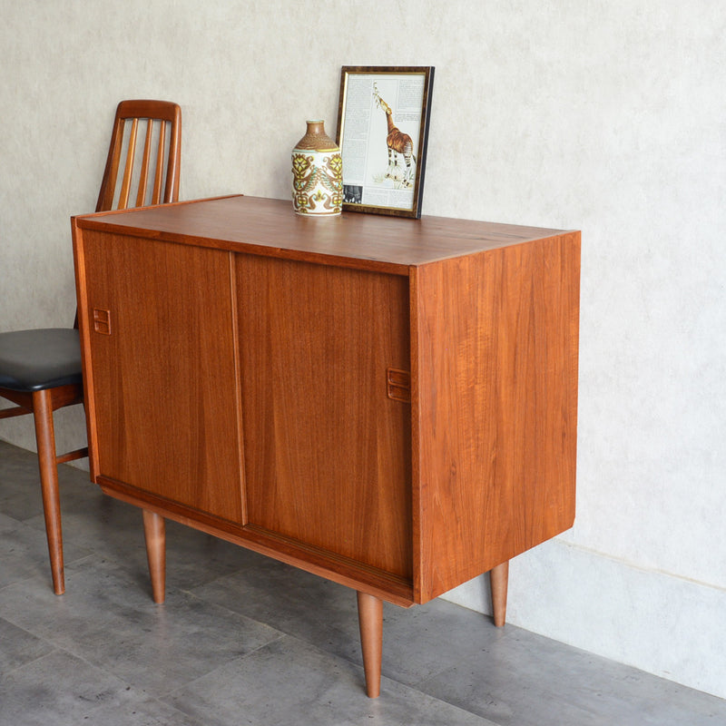 S様見学ご予約品デンマーク ヴィンテージ　チーク キャビネット5-56(ウッドオイル仕上)