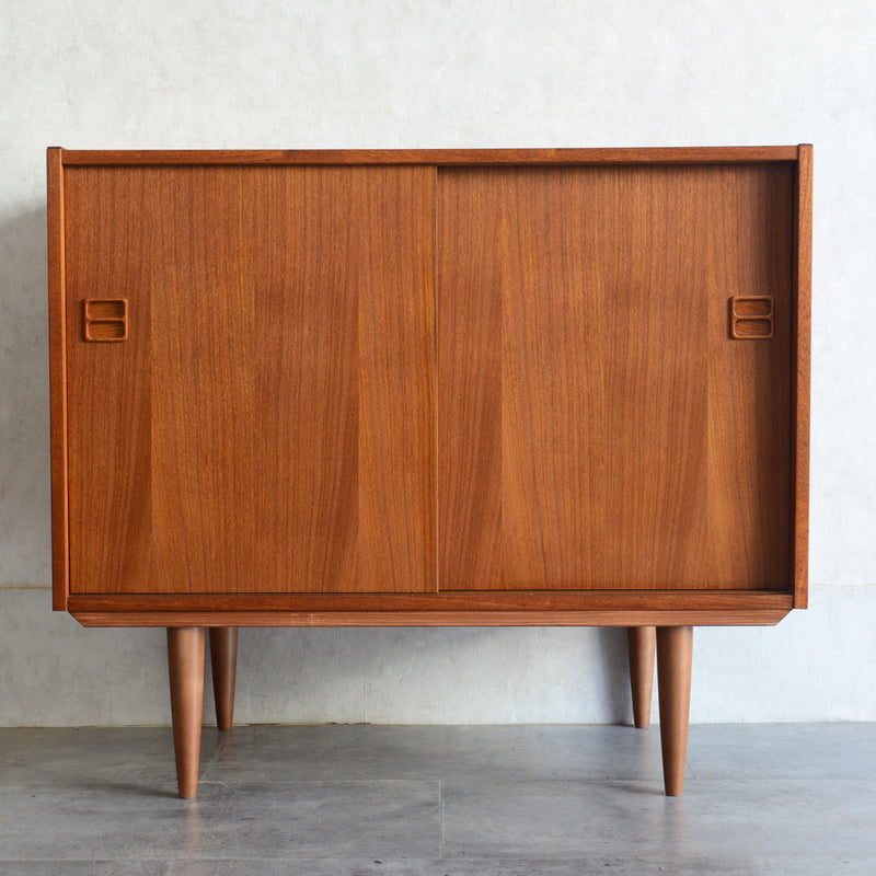 S様見学ご予約品デンマーク ヴィンテージ　チーク キャビネット5-56(ウッドオイル仕上)