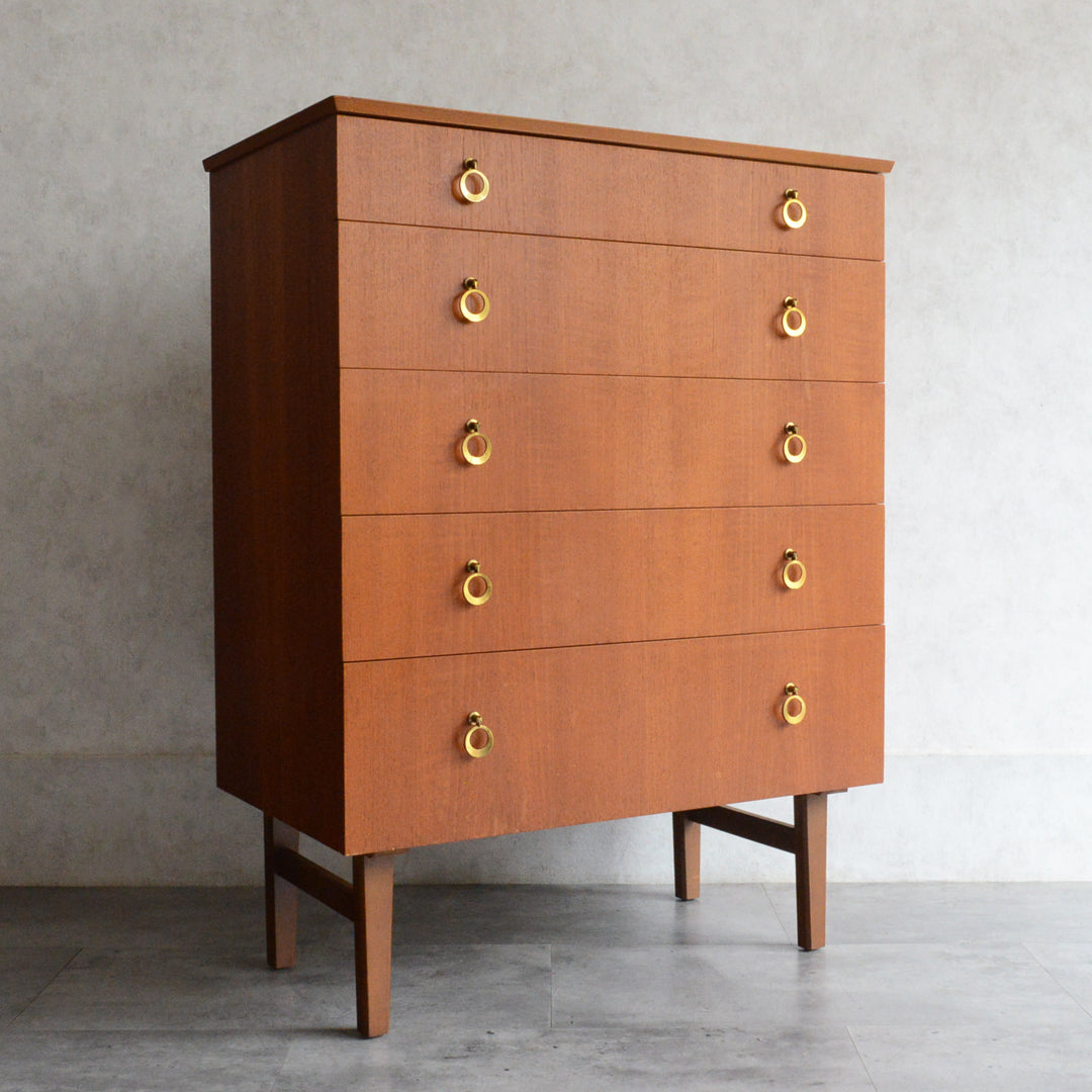 ミッドセンチュリーヴィンテージ 6段チェスト 17 – Rowan.inc