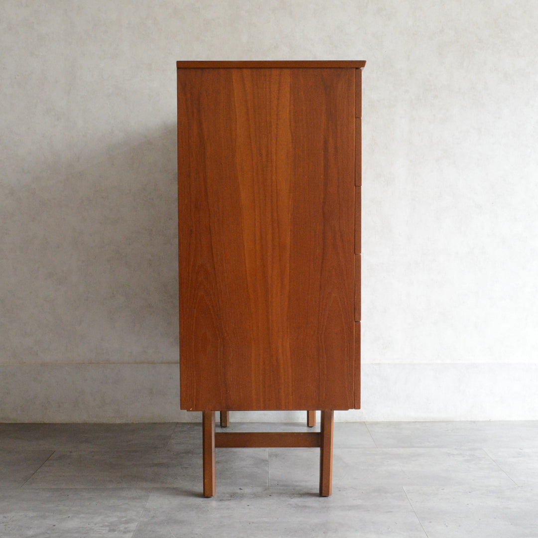 ミッドセンチュリー ヴィンテージ 5段チェスト 17