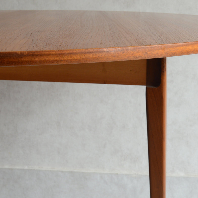 60S ゲートレッグ エクステンション ダイニングテーブル 25(オーバル）