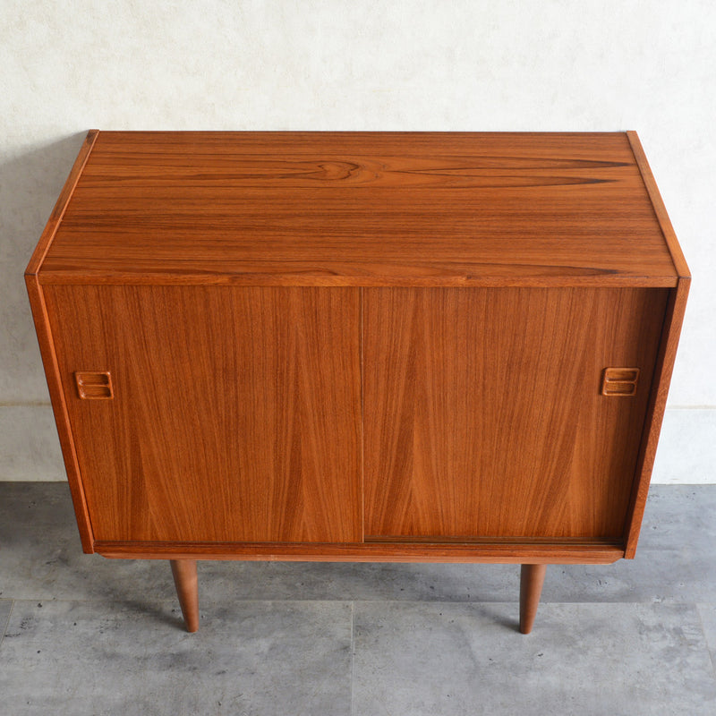 S様見学ご予約品デンマーク ヴィンテージ　チーク キャビネット5-56(ウッドオイル仕上)