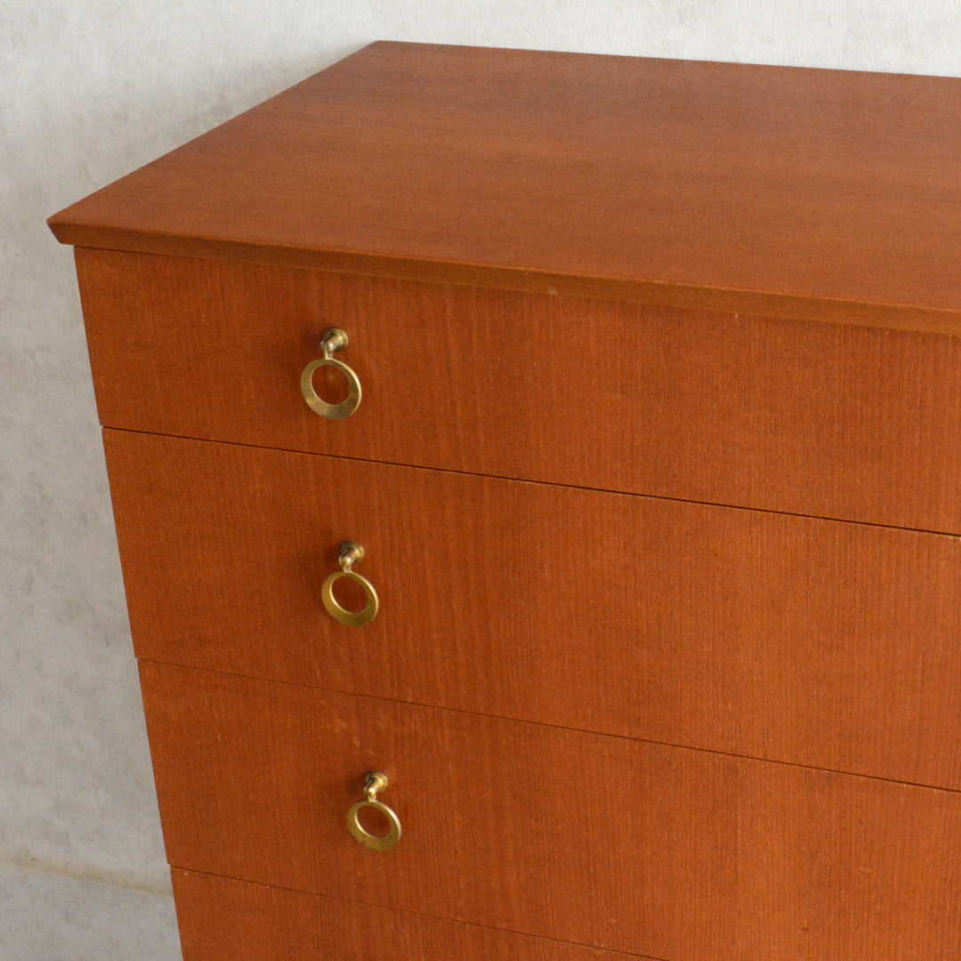 ミッドセンチュリー ヴィンテージ 5段チェスト 17