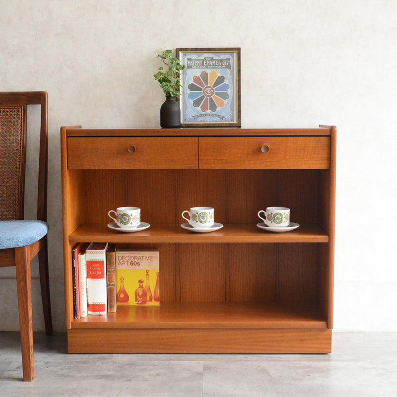 Nathan ネイサン 抽斗付シェルフ 53