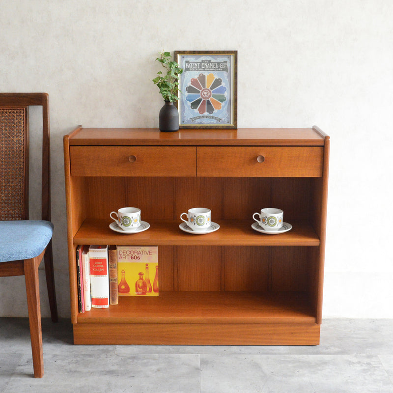 Nathan ネイサン 抽斗付シェルフ 53