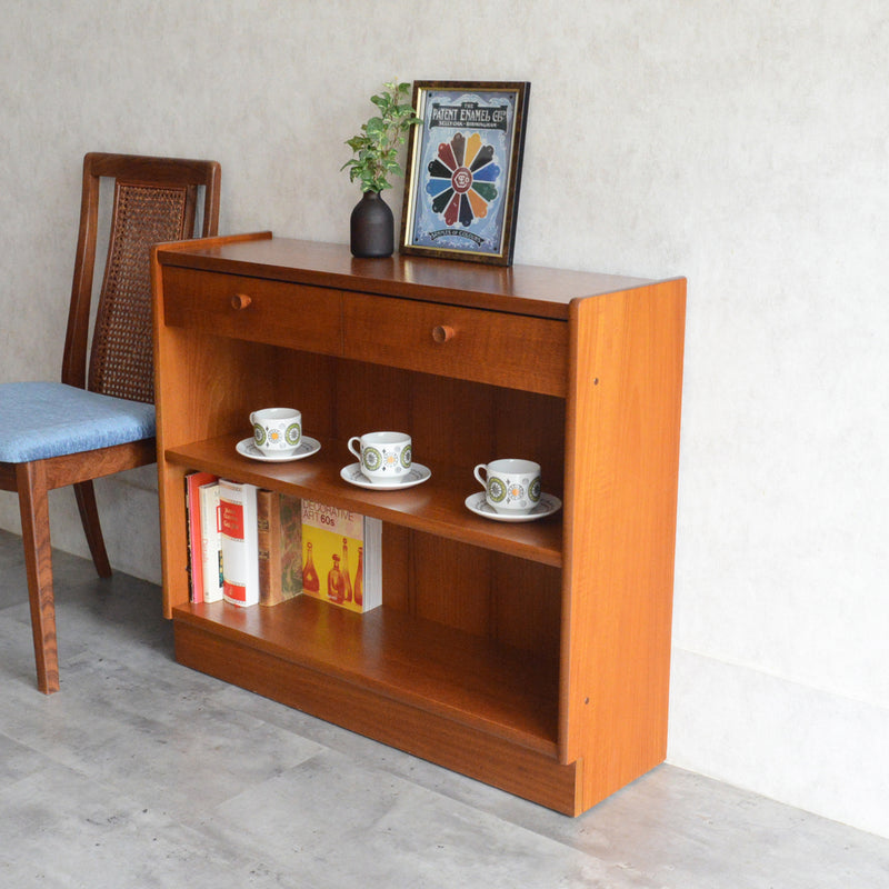 Nathan ネイサン 抽斗付シェルフ 53