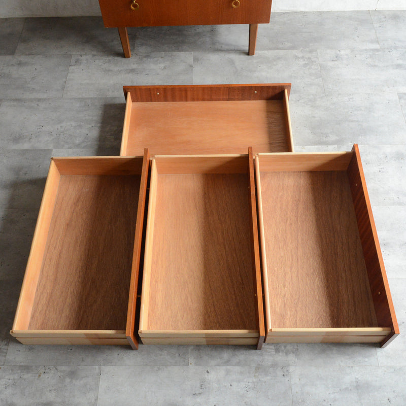 ミッドセンチュリー ヴィンテージ 5段チェスト 17