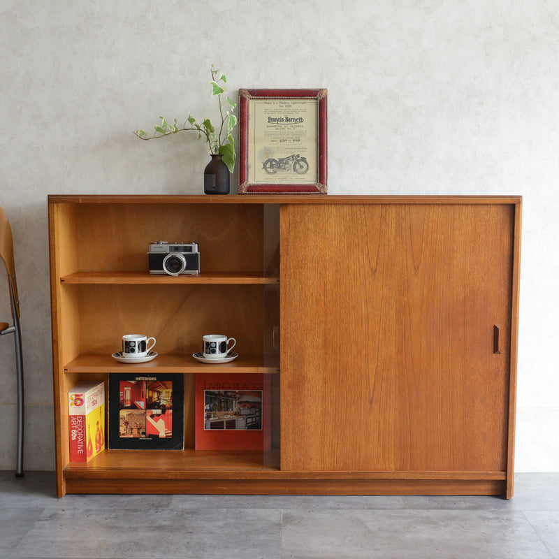 Ranella ガラスキャビネット(木扉付）48