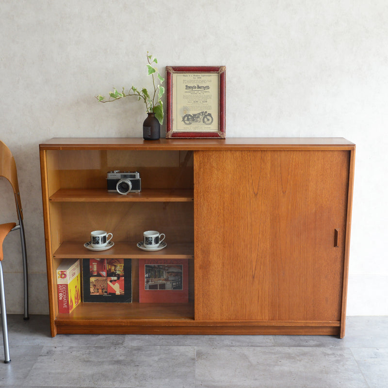 Ranella ガラスキャビネット(木扉付）48