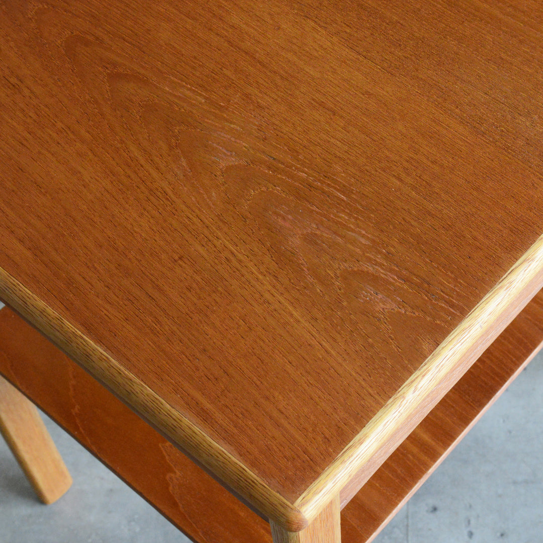 デンマークヴィンテージ チーク サイドテーブル 5-177 (抽斗付）