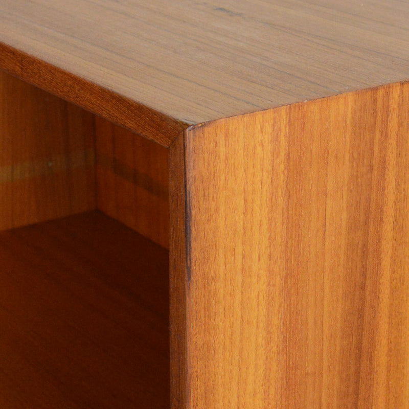 デンマーク ヴィンテージ　チーク 2段 ブックシェルフ 5-117