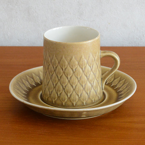 クイストゴー レリーフ カップ＆ソーサー 6-55 Jens.H.Quistgaard