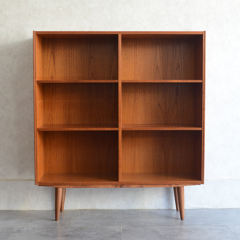 デンマーク ヴィンテージ チーク 3段ブックシェルフ 5-55