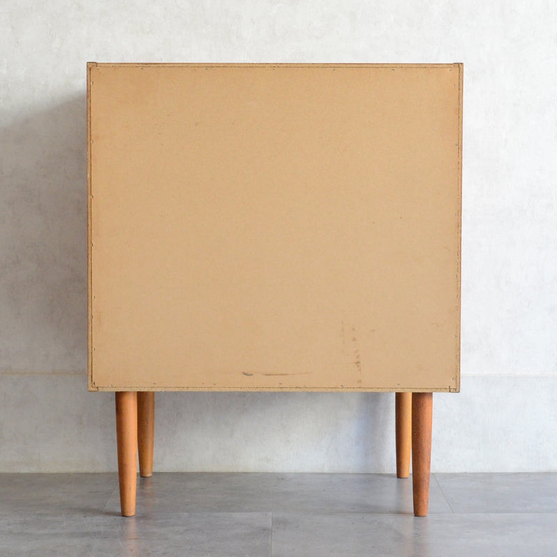 デンマーク ヴィンテージ  チーク ４段チェスト5-124