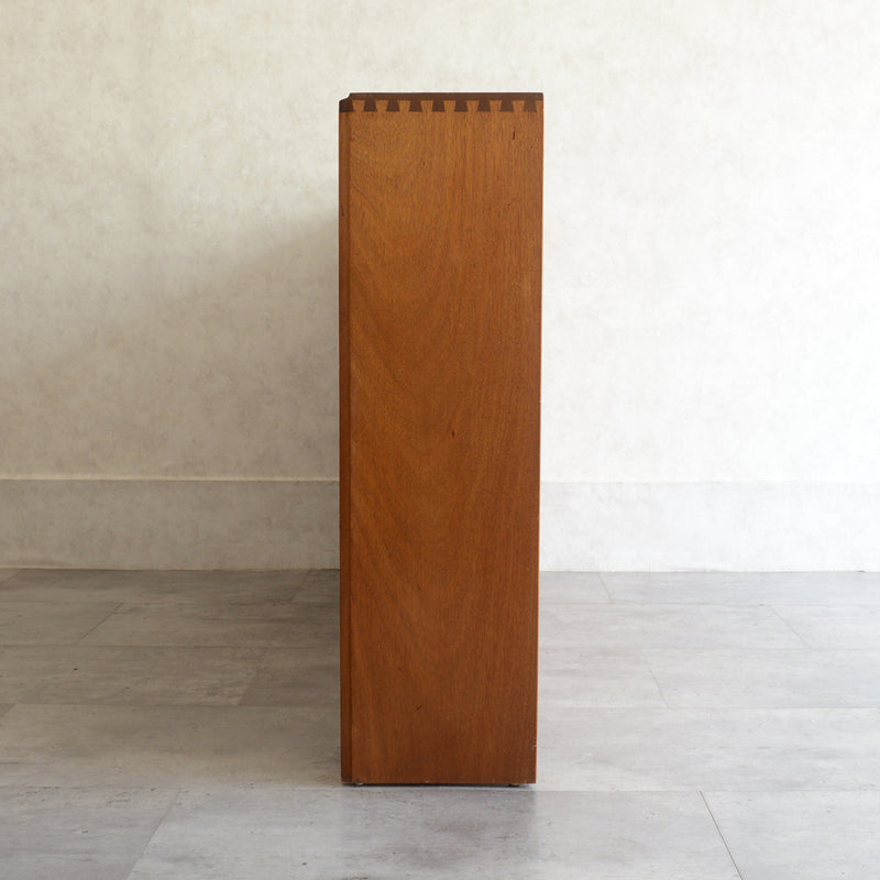 Ranella ガラスキャビネット(木扉付）48