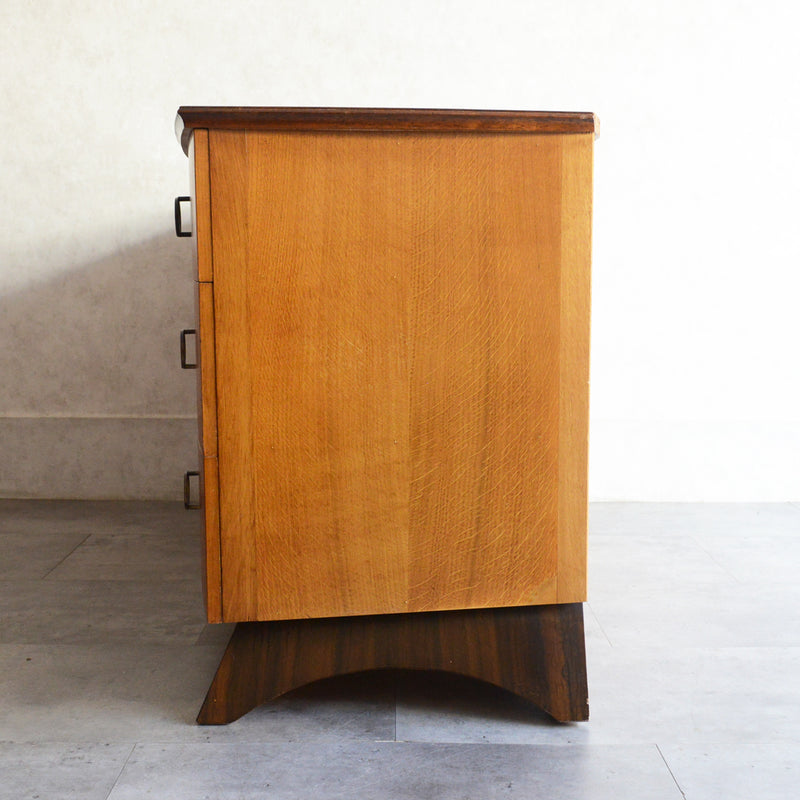 ミッドセンチュリー ヴィンテージ　チェストショートサイドボード 72(天板剝離再塗装済）