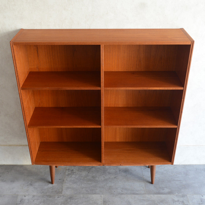 デンマーク ヴィンテージ チーク 3段ブックシェルフ 5-55