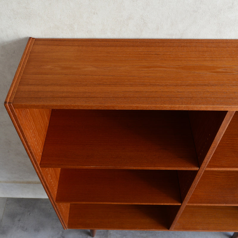 デンマーク ヴィンテージ チーク 3段ブックシェルフ 5-55