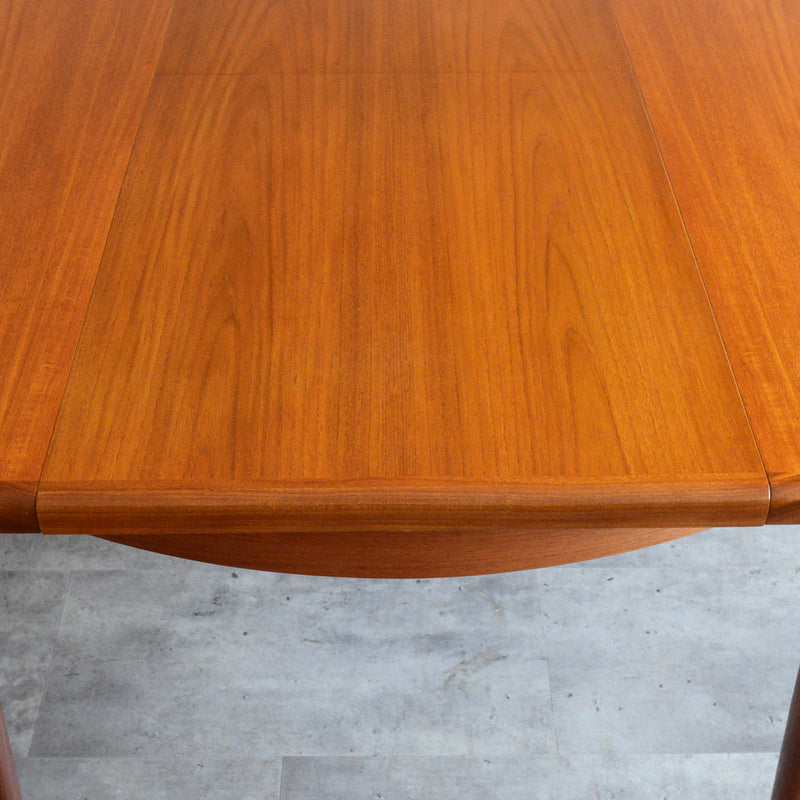 G-PLAN ジープラン エクステンション ラウンドテーブル90 (天板剥離再塗装）