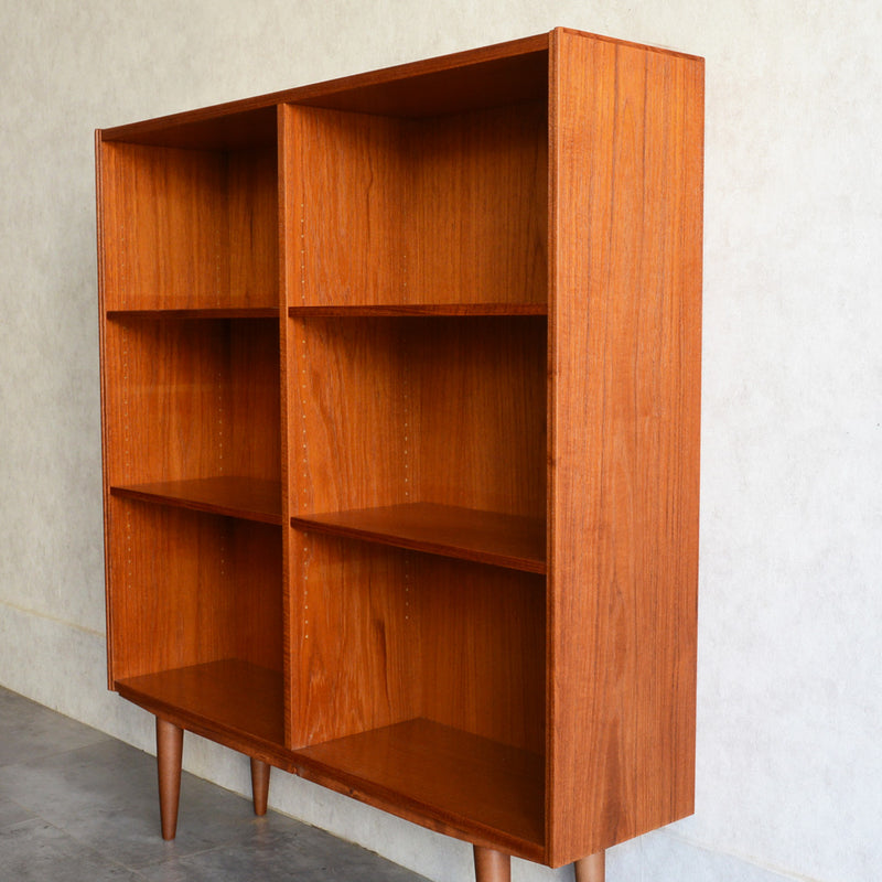 デンマーク ヴィンテージ チーク 3段ブックシェルフ 5-55