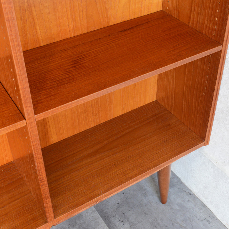 デンマーク ヴィンテージ チーク 3段ブックシェルフ 5-55