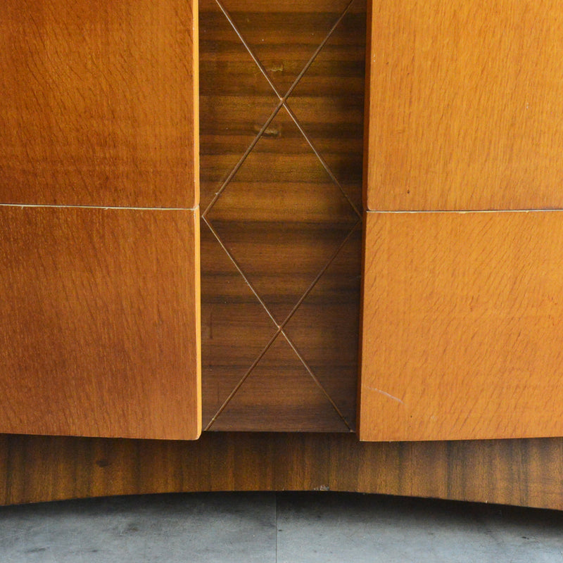 ミッドセンチュリー ヴィンテージ　チェストショートサイドボード 72(天板剝離再塗装済）