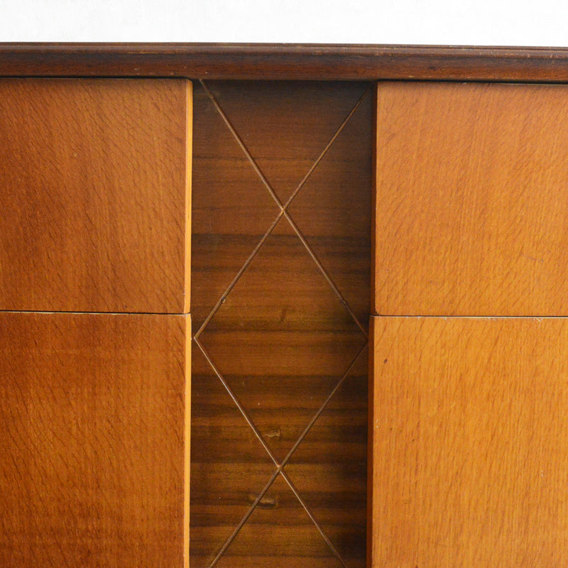 ミッドセンチュリー ヴィンテージ　チェストショートサイドボード 72(天板剝離再塗装済）