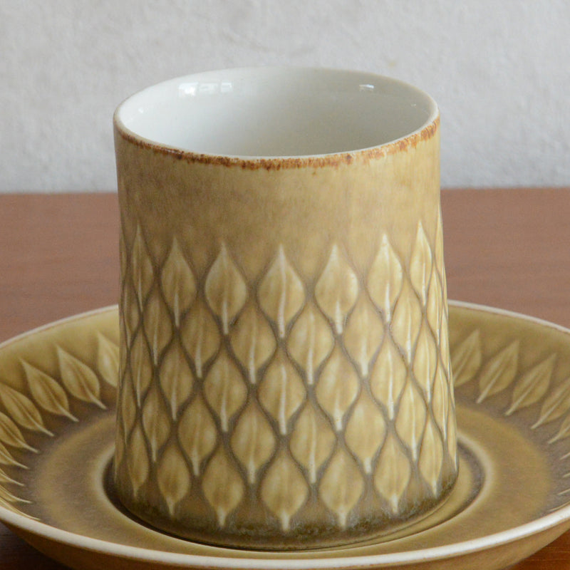 クイストゴー レリーフ カップ＆ソーサー 6-56 Jens.H.Quistgaard