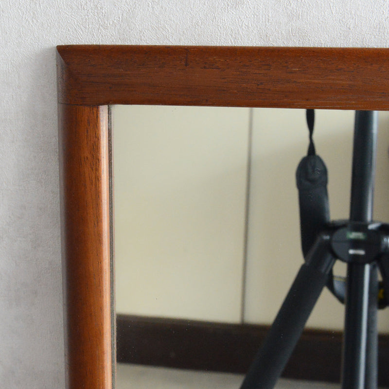 イギリスヴィンテージ チークミラー