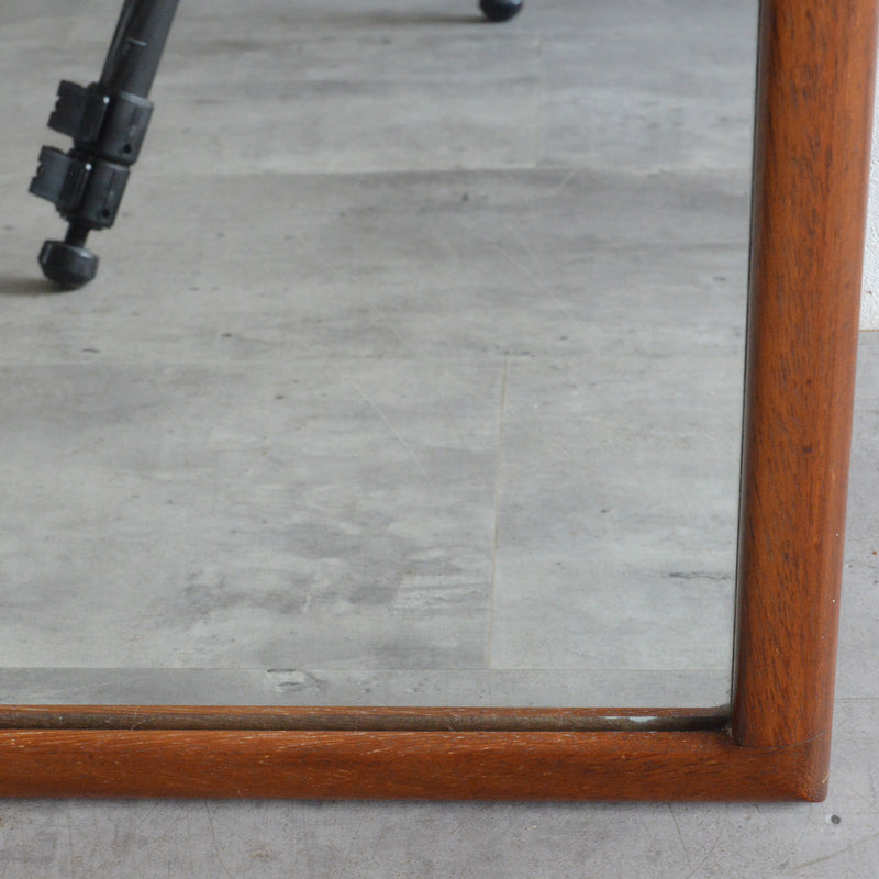 イギリスヴィンテージ チークミラー