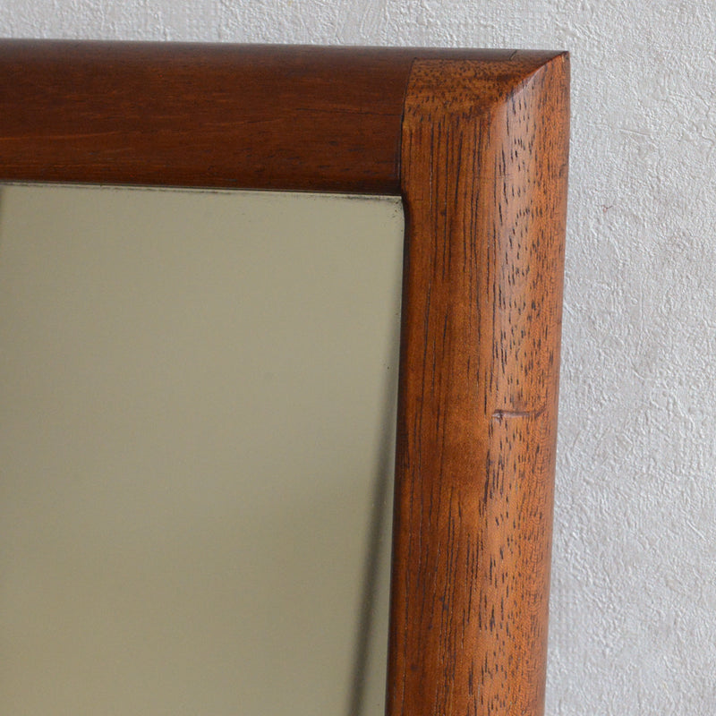 イギリスヴィンテージ チークミラー