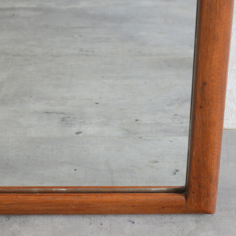 イギリスヴィンテージ チークミラー