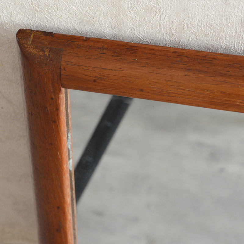 イギリスヴィンテージ チークミラー